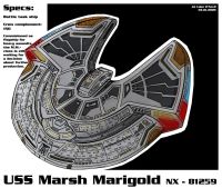 USS Marsh Marigold in Farbe. Und Bunt.