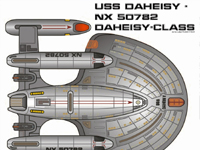 USS Daheisy topview
