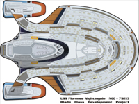 USS Florence Nightingale topview 2