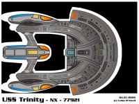 USS Trinity topview